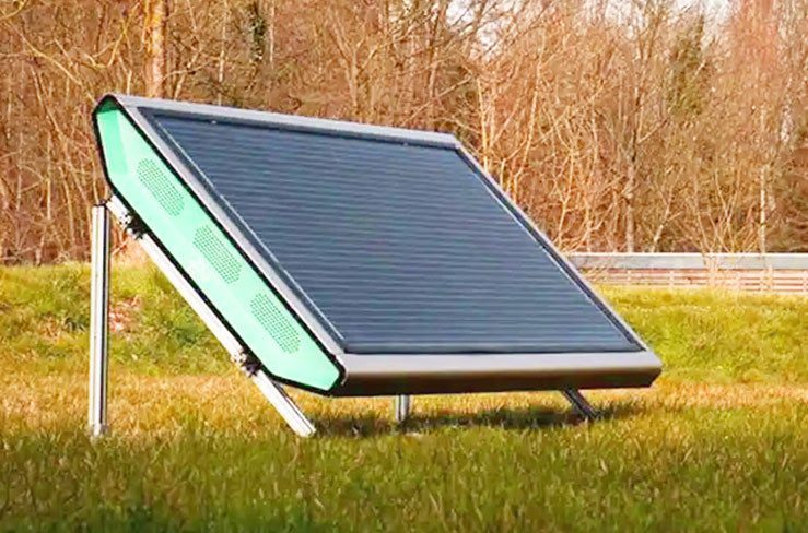 Paneles fotovoltaicos generan hidrógeno de la energía solar